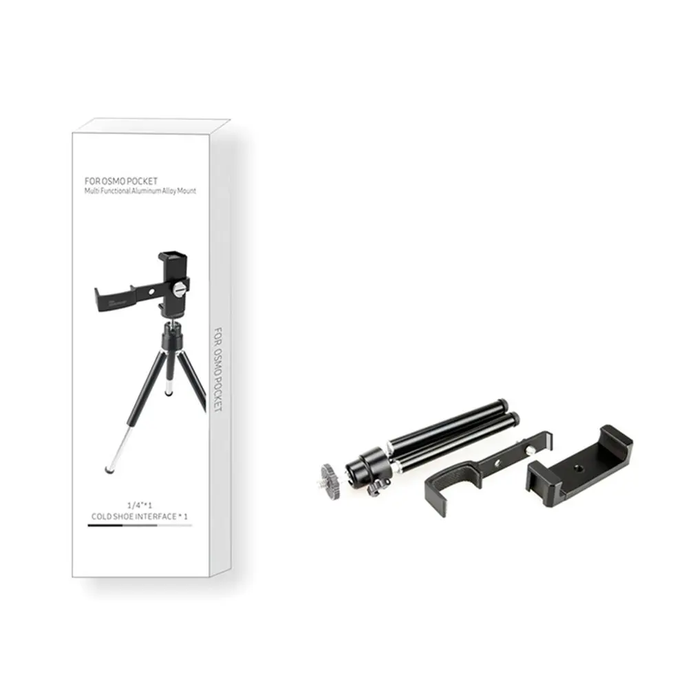 Universal Phone Holder Clip Bracket Set Fixed Stand Triop for DJI OSMO Pocket Handheld Gimbal Camera Accessories