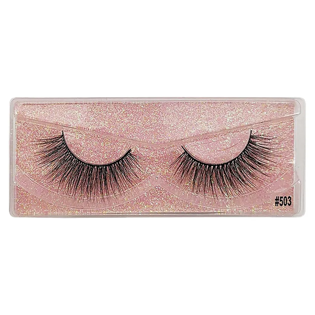 Ресницы для макияжа maquiagem lashes maquillaje make up maquillage faux cils накладные ресницы для наращивания ресниц - Цвет: D