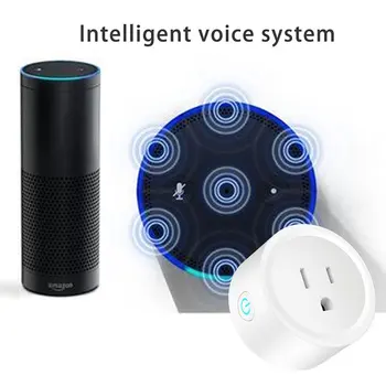 

WIFI Smart Socket Home Automation Phone App Timing Switch Voice Control Wifi Socket Plug for Smartphones
