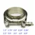 ZUCZUG 1.5-6.0" Self Aligning with welding groove male/ female flanges V Band/V-band Clamp assembly