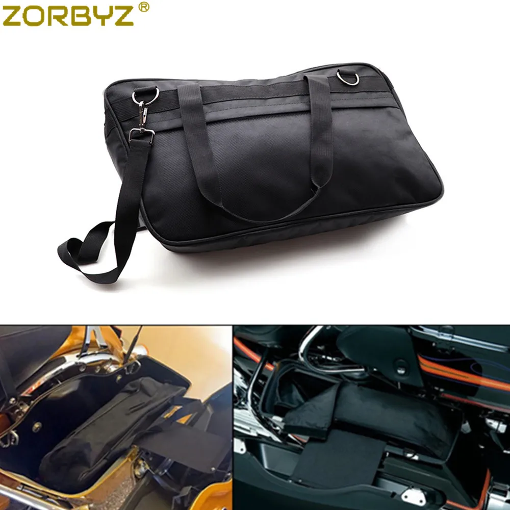 ZORBYZ мотоциклетная сумка твердые подкладки для седла чемодан путешествий Harley Touring