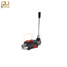 Manual Operated Directional Valve 1 Spool P40 Hydraulic Monoblock Directional Flow Control Valve