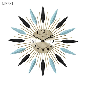 

Nordic Living Room Wall Clock Personality Fashion Luxury Chart Atmosphere Home Clock Creative Modern Minimalist Clock Watch