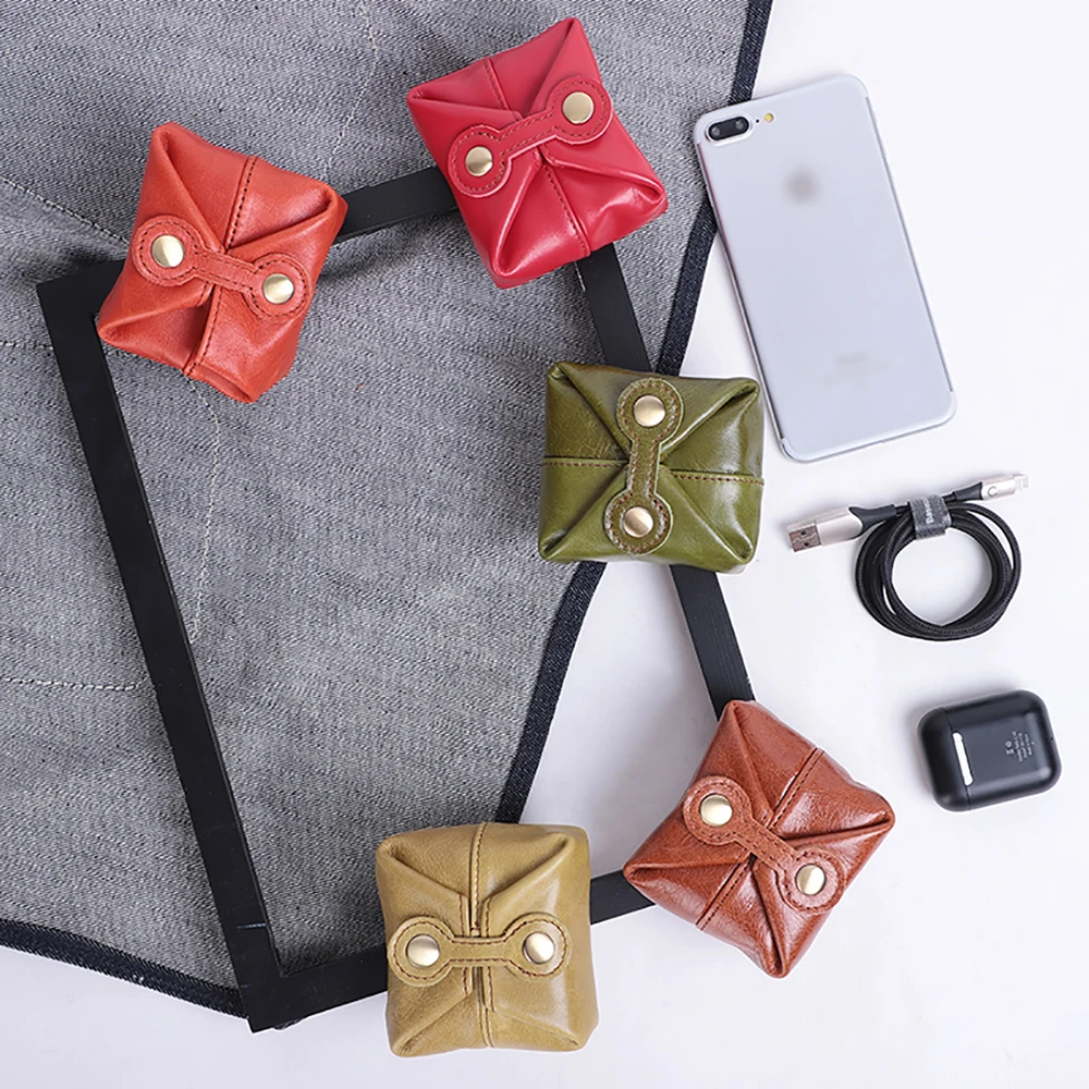 Genuine Leather Coin Purse Wallet for Women Coin Purse Coin Wallet Change Bag Women Wallet Card Wallet
