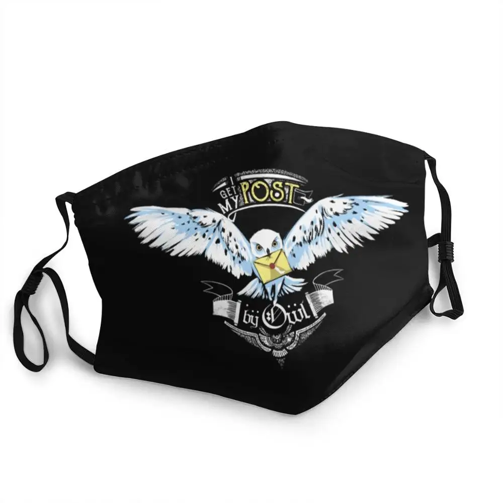 

Harry Love-Potter Owl Post Cotton de protection lavable washable reusable kids men women