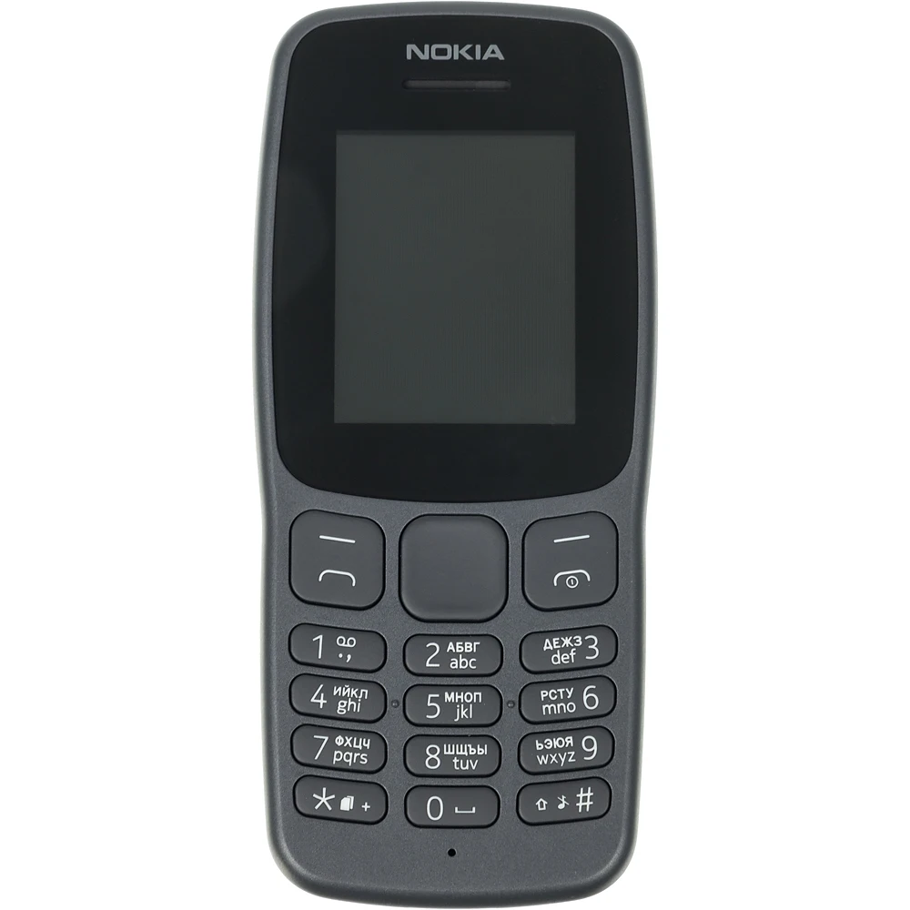 Мобильный телефон NOKIA 106, серый