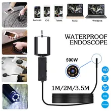Портативный IP67 USB эндоскоп мобильные телефоны мониторинг фотографий компьютеры прочный 500 Вт 5,5 мм инструмент для чистки ушей