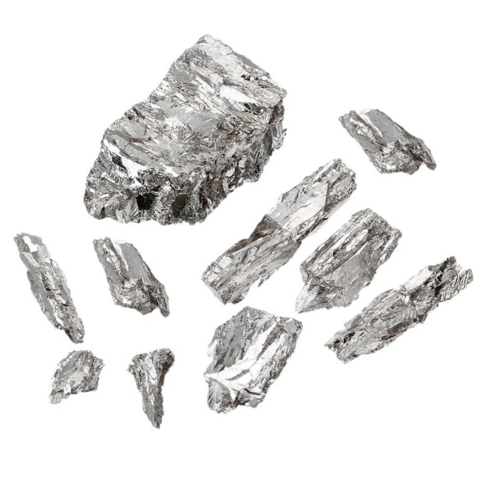 

500/1000G Bismuth Metal High Purity 99.99 Percentage Bi Ingot Lumps For Art DIY Crystal Making Semiconductor High Pure Bismuth