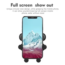 Универсальный автомобильный держатель ABS гравитационный кронштейн для сотовых телефонов смартфонов вращающийся на 360 градусов держатель