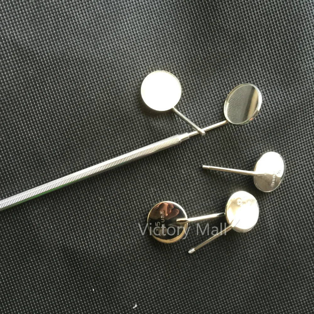 Ручка стоматологического зеркала с 5 увеличительными зеркалами № #|dental mirror