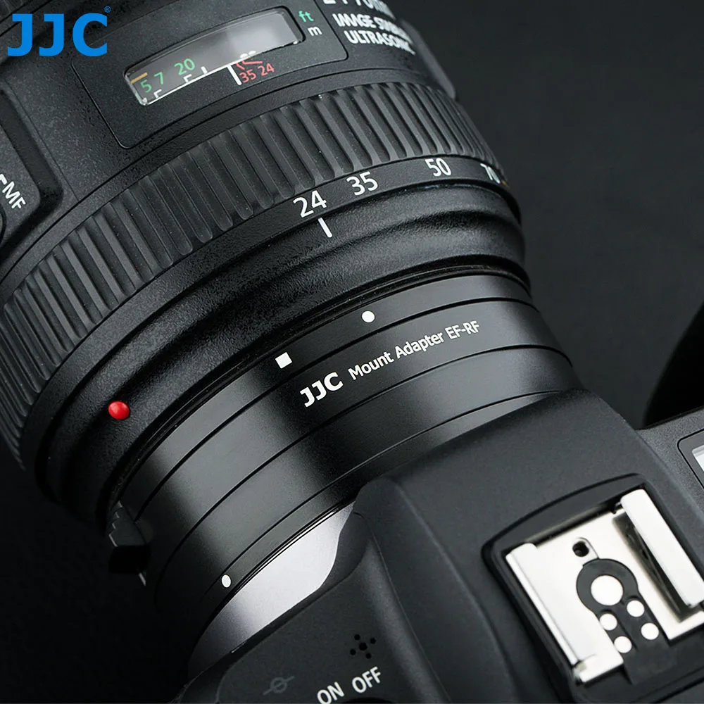 JJC CA-EF_RF адаптер для крепления объектива для крепления Canon EF/EF-S Крепление объектива к Canon RF крепление для корпуса камеры