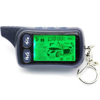 

Lcd remote key fob keychain For TOMAHAWK SL-950 SL 950 lcd remote two way car alarm system For TOMAHAWK S-700