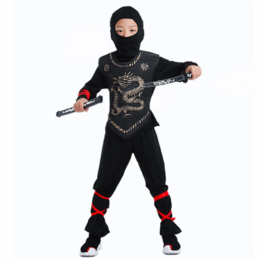 Детский костюм ниндзя Ниндзяго, костюм дракона ниндзя для мальчиков и девочек, костюм воина-убийцы, карнавальный костюм Пурима, нарядное платье