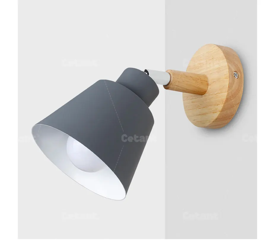 Деревянный настенный светильник s прикроватный настенный светильник для спальни настенный светильник бра для кухни ресторана современный настенный светильник скандинавские бра