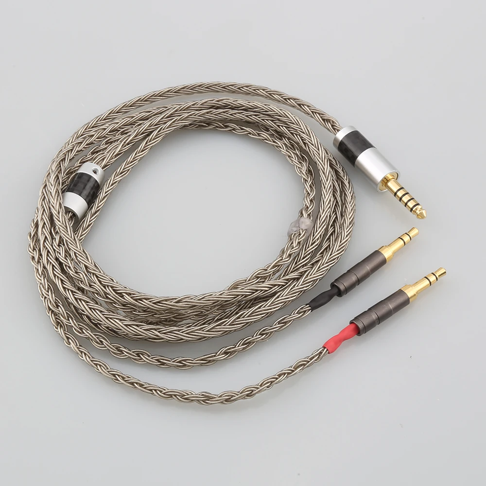 High Quality 4 pin Xlr 4.4 2.5mm16 Cores Headphone Earphone Cable For 3.5 Hifiman Ananda sundara HE1000se HE6se he400 Z7M2