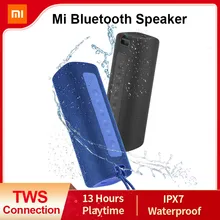 Original Xiaomi Mi Portable Bluetooth Speaker Outdoor 16W TWS Connection High Quality Sound IPX7 Waterproof 13 hours playtime