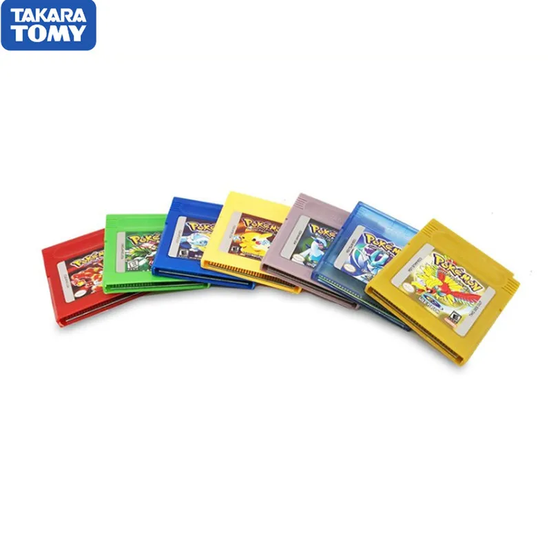 

Pokemon Series Pikachu 16 Bit Video Game Cartridge Console Card Classic Game Collect Colorful Version English Language