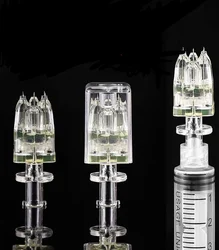 2022 Popular Multi-Function Korea Crystal Multi Needle Mesotherapy Injector Meso Therapy 5 Pins Needle For Beauty Facial Skin Ca