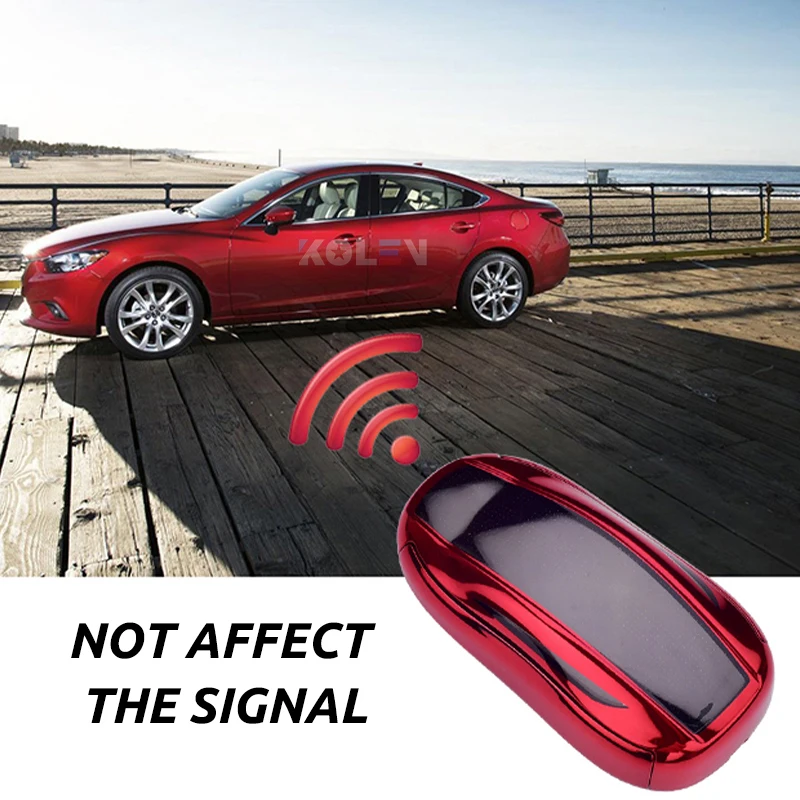 Cover chiave telecomando per Tesla Modello X Placcatura TPU PC - H08cc8a0cc1934062b5a9a5cb418bb86cK