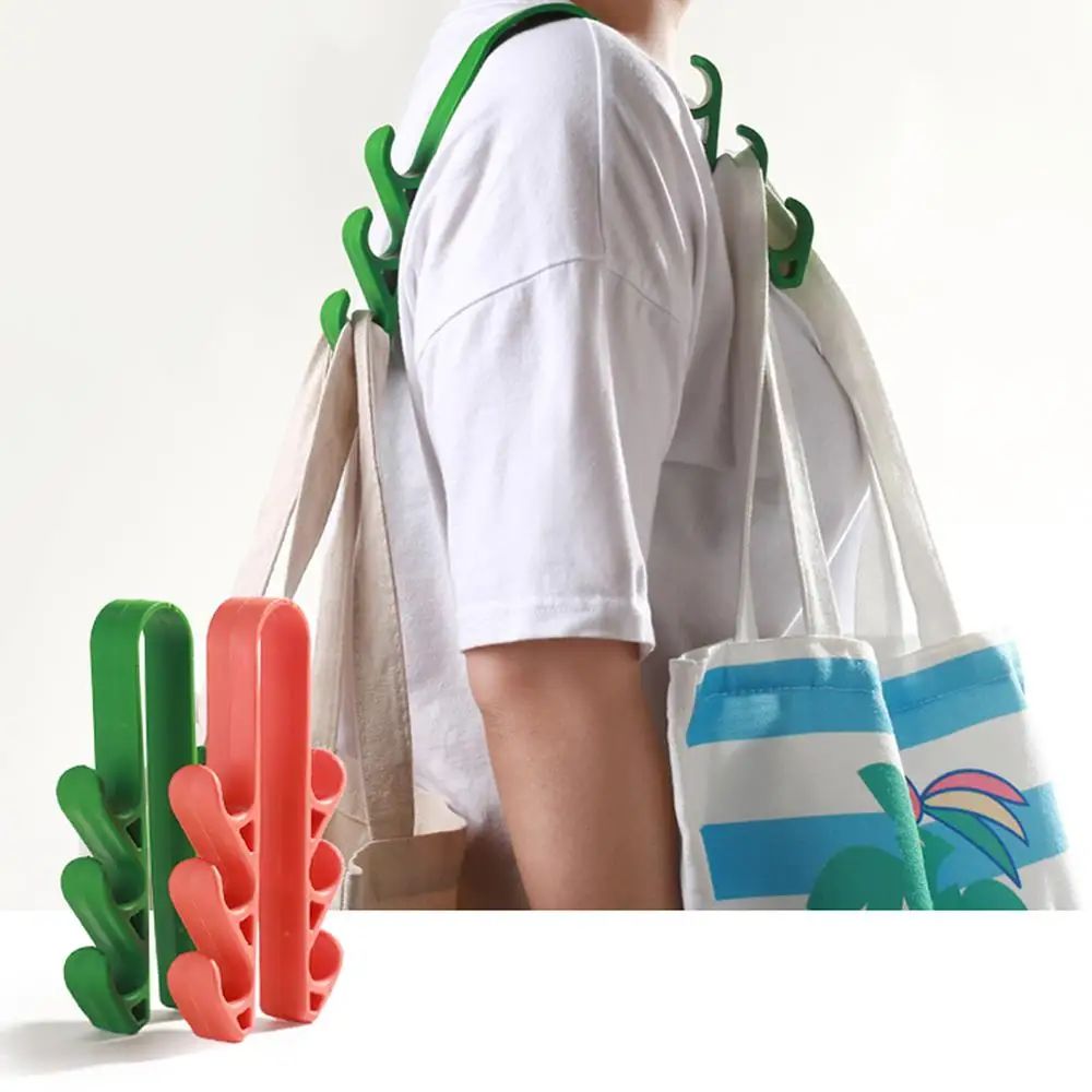 

Shopping Bag Carrier for Shoulder TPE Heaby-Duty Lightweight Grocery Bag Holder with 6 Hooks