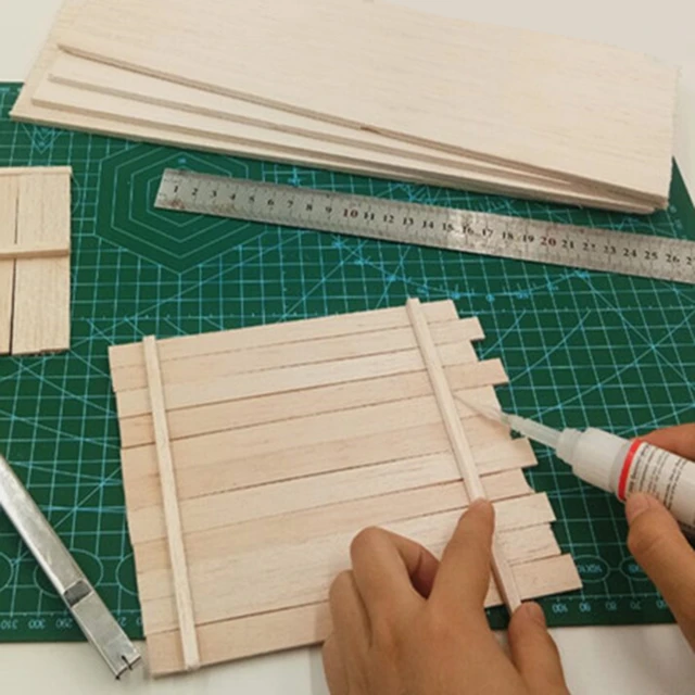 Balsa Wood Craft - Wood Diy Crafts - AliExpress