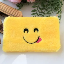 Плюшевый мультяшный женский кошелек для монет детские кошельки для денег маленький чехол для телефона Детская сумка-карандаш carteira bolsa feminina для девочек и мальчиков