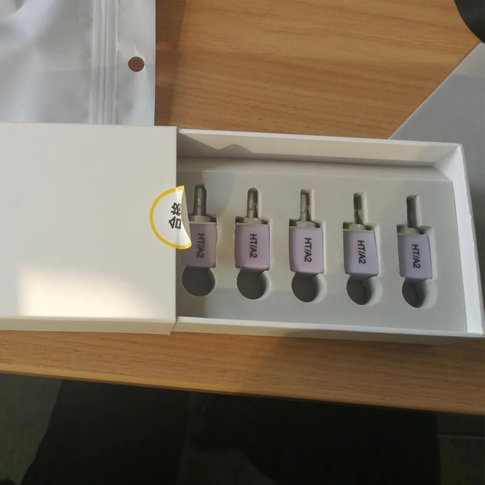 5 шт. Стоматологическое стекло керамический дисиликат лития блоки для Sirona