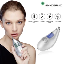 NEWDERMO новая Алмазная персональная микродермовая система, устройство для красоты лица, аппарат для ухода за кожей, микродермабразия