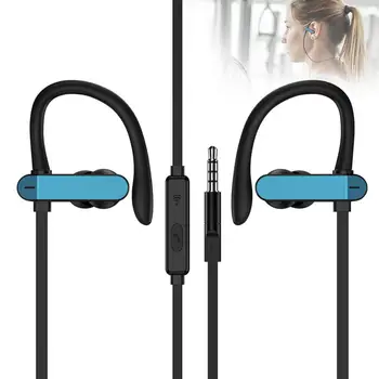 

High Quality T50 Sports Earphone Universal Wired Headsetwith Microphone and Multi-function Button Ear-hook Headphones