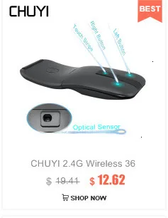 CHUYI мышь Bluetooth 5,0+ 3,0+ Беспроводная USB 2,4 Slim Mause эргономичная офисная компьютерная ультра-тонкая мышь для ноутбука Mac PC