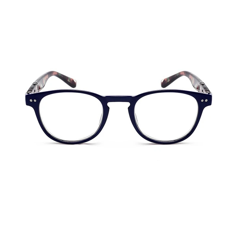 BL Модные очки для чтения в стиле ретро круглые мужские и женские ПК Lunettes De lection Pour Homme 1,0 1,5 2,0 2,5 3,0 3,5 - Цвет оправы: BL