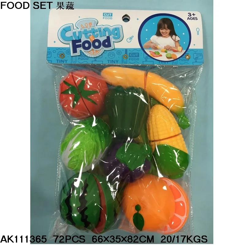 

New Style Model Food Fruit And Vegetable Toy GIRL'S Model Cooking Tableware Slicer Toy
