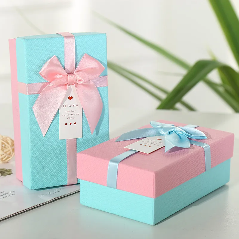 1 шт. красивая подарочная коробка для ювелирных изделий чехол с подвеской