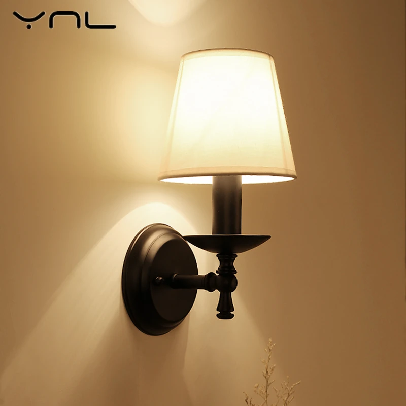 

Modern Vintage Wall Lamp E14 Sconce Wall Light Fixture Bedside Retro Lamp Industrial Decor Living Room Bedroom Indoor Lighting