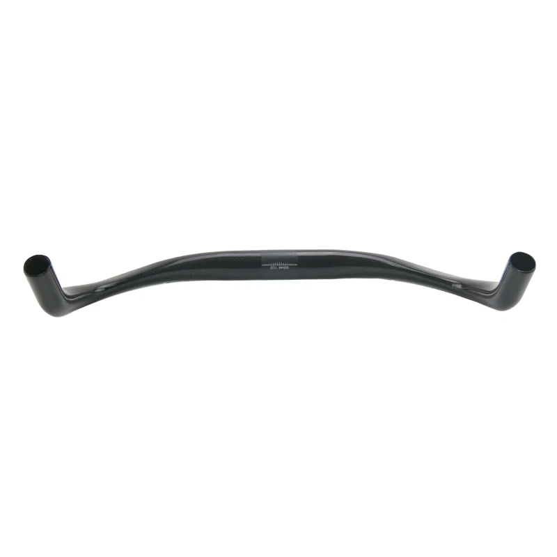 No Logo Bicycle Handlebars 31.8mm Bike Bullhorn 380400420440460mm riathlon Handlebar Black RestTT Handlebars (7)