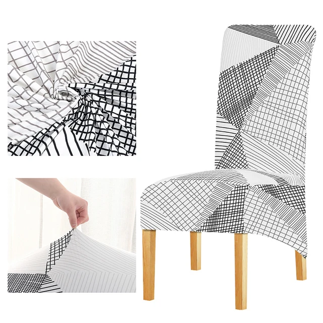 BREA XL Long Back Chair Cover Europe Style Big Size Seat Covers