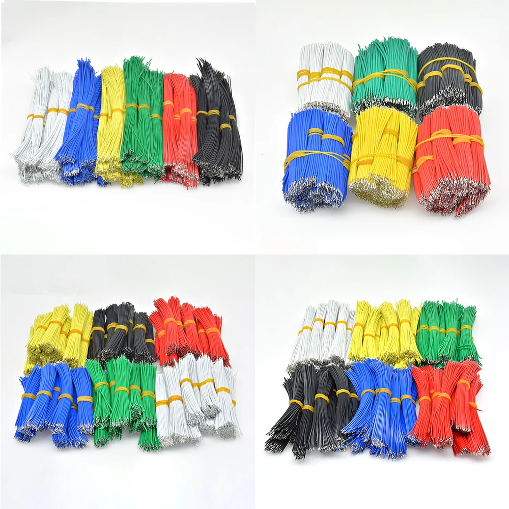 100 шт. UL1007 провод 24AWG 1,4 мм ПВХ электронный 8 см/10 см/15 см/20 см кабель UL сертификация многофункциональные инструменты линия 300 в