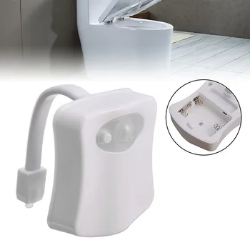 

Bathroom Toilet 16 Color LED Night Lamp Sensor Lights Motion Activated Light For Children Sensor Night Lighting