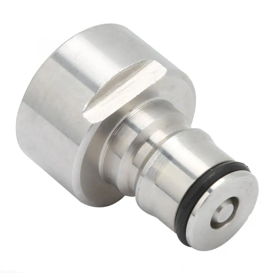 New 2Pcs beer brewing Stainless Steel Ball Lock Keg Coupler Adapter Ball Lock Quick Disconnect Conversion Kit for Home Brewing
