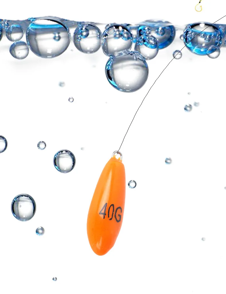 

Color Environmentally Friendly Paintcoat Sinker Water Drop Band Lead Does Not Damage Line Fishing Gear