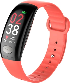 

Adult Smart Bracelet B51 ECG+PPG Heart Rate Blood Pressure detection Pedometer IP67 Waterproof Alarm Clock Smart watch Men