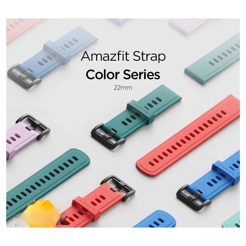 Ремешок для умных часов Xiaomi Mijia Amazfit 22 мм ремешок Pace GTR Stratos | Электроника
