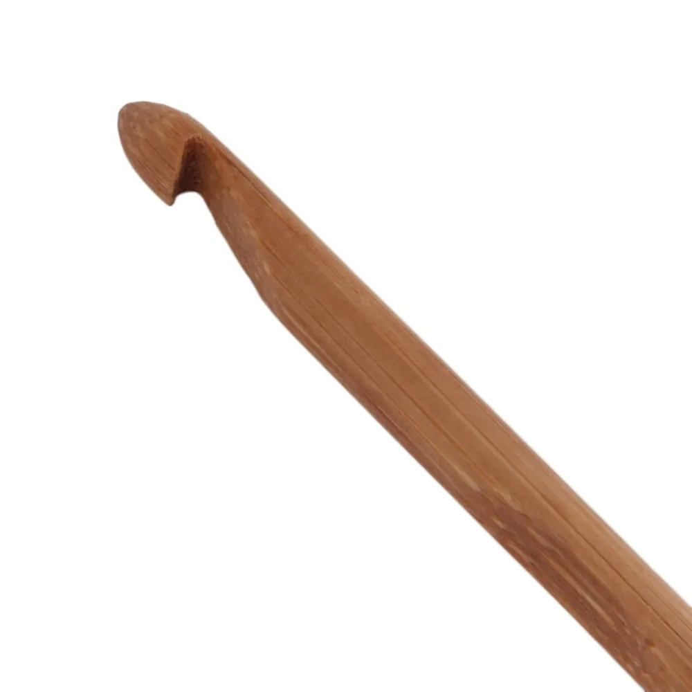 12 размеров/набор ручных крючков для вязания крючком бамбуковый набор вязальных игл для плетения набор пряжи ручной работы Инструменты для поиска Прямая поставка