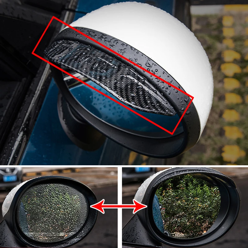 

Car Side rear mirror rain guard Modification For BMW MINI COOPER S JCW F54 F55 F56 F60 R55 R56 R60 R61 Car accessories exterior