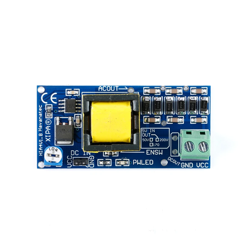 DAOKAI 5Pz Boost Modulo di alimentazione DC 3.3V 3.7V 5V 6V a 12V 1.2A Mini Step Up Regolatore di tensione Convertitore 90% di efficienza di conversione per Arduino