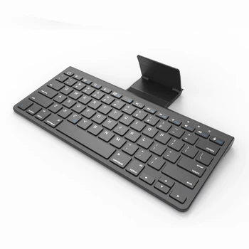 

Mini Portable Bluetooth Universal Keyboard Wireless Bluetooth Gaming Keyboard With Concealed Bracket For Dropshipping