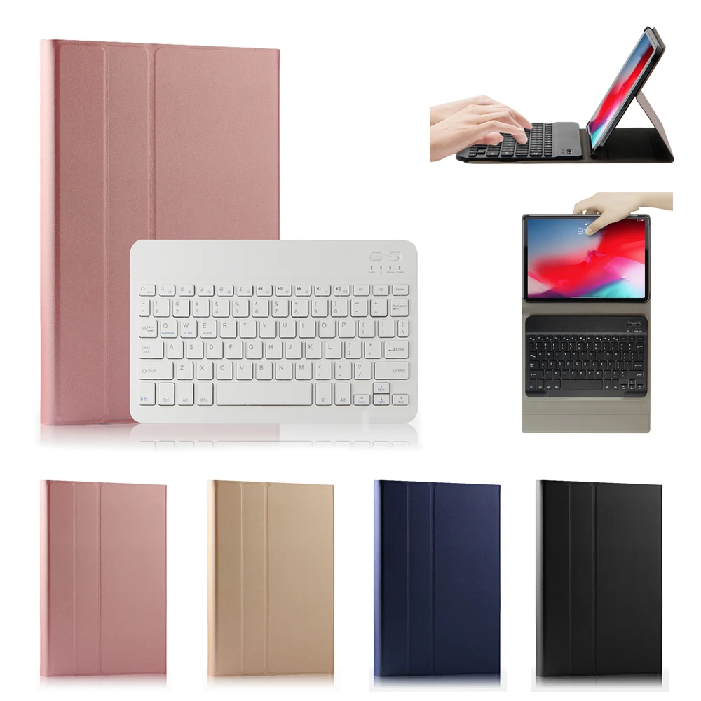 11 дюймов bluetooth-клавиатура для планшета с кожаной флип-Кейс для iPad Pro Shookproof Магнитная подставка под клавиатуру Анти-пыль чехол для планшета