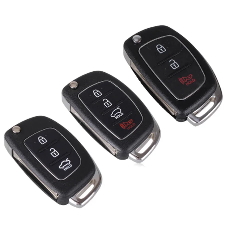 3 кнопки флип складной дистанционный Брелок чехол для Mistra hyundai Hb20 Santa Fe Ix35 Ix45 Accent I40