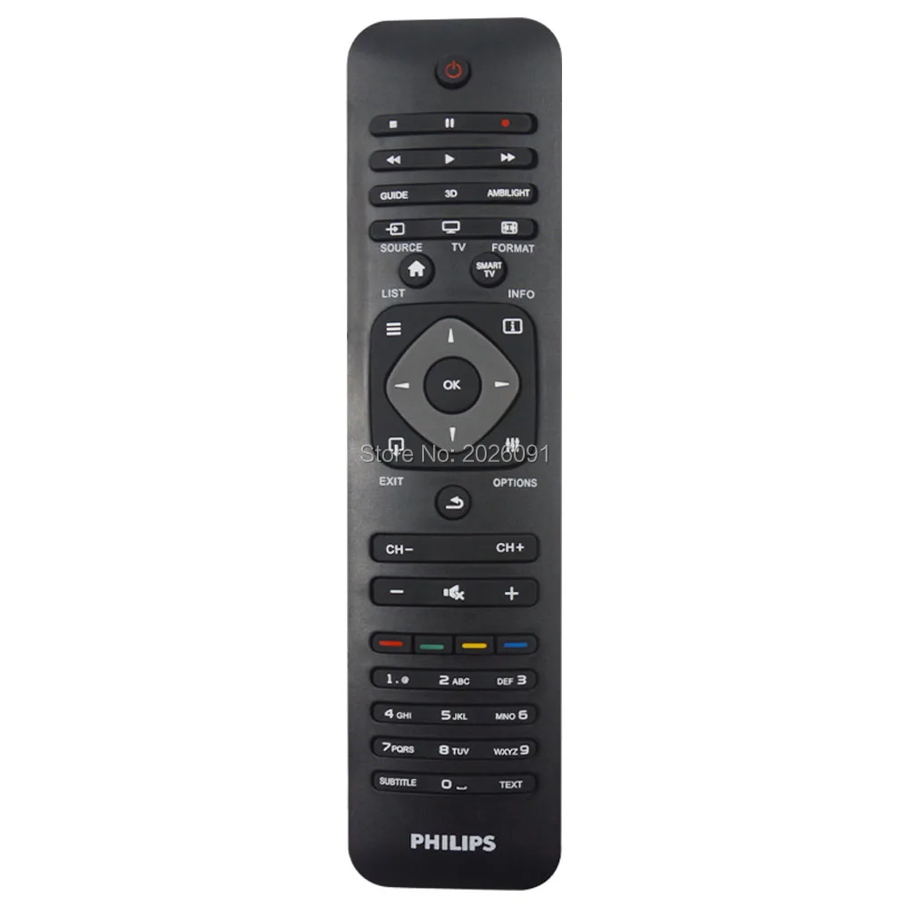 Оригинальный пульт дистанционного управления для телевизора PHILIPS 55PFL7007K/12 55PFL7007T/12