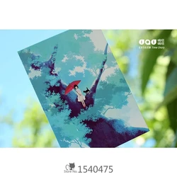 Cartes postales de filles mignonnes, Photos, cadeaux, affiches, papeterie, Collection de cartes postales pour enfants, 4 pièces/lot 